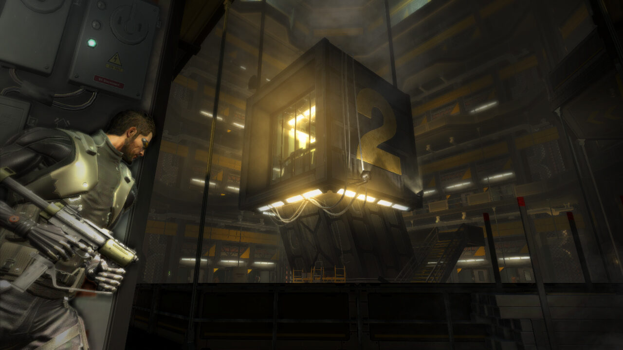 A screenshot from Deus Ex: Human Revolution: The Missing Link