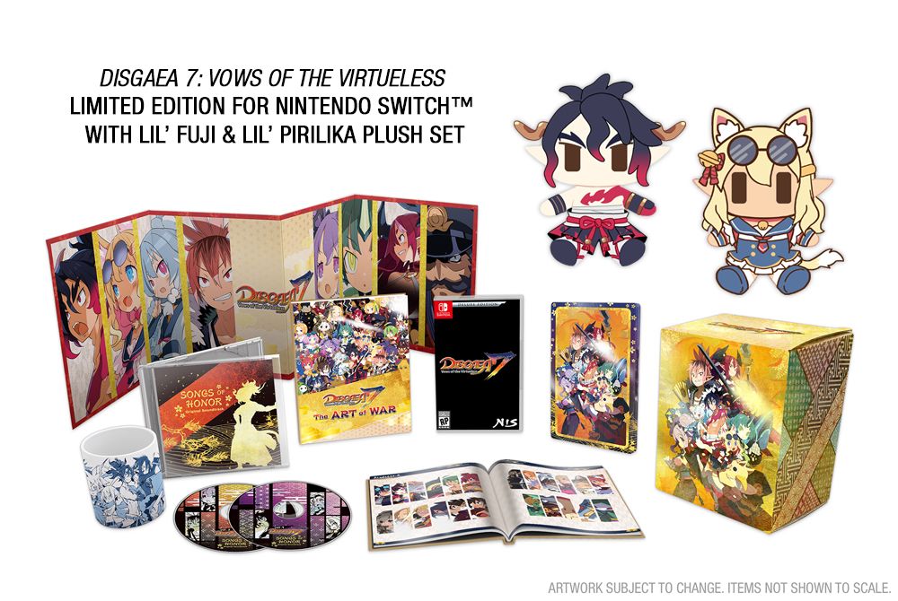 Disgaea 7 Vows of the Virtueless Cover Art Switch Limited Edition 2