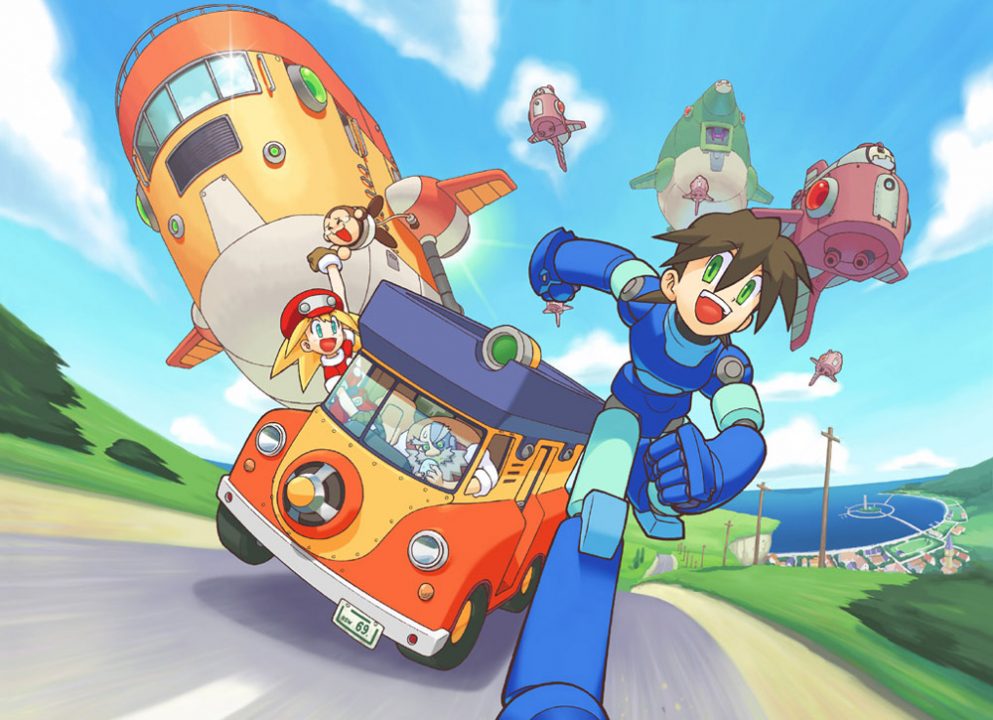 Mega Man Legends Key Art