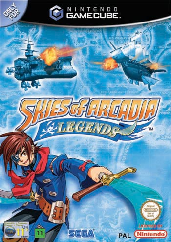 Skies of Arcadia Legends Cover Art EU