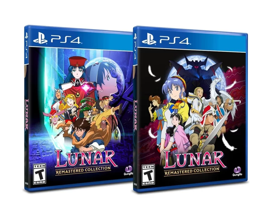 Lunar Remastered Collection Cover Art (PS4, NA)