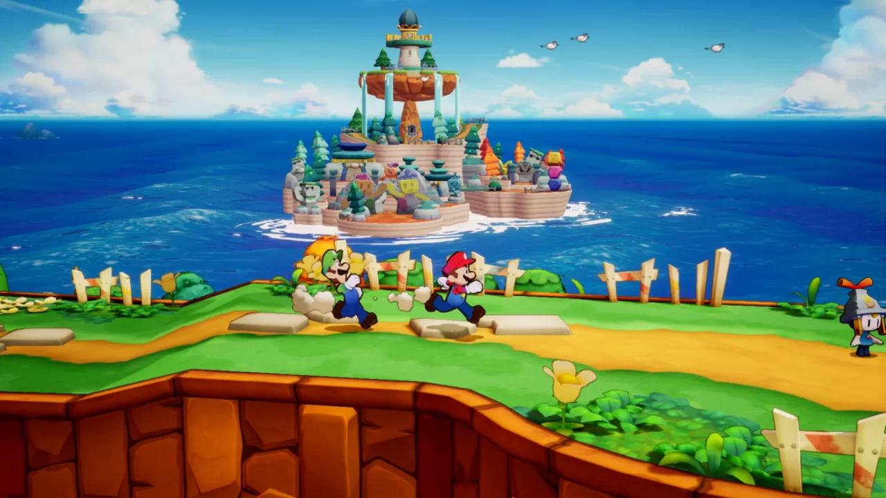 Screenshot of Mario & Luigi: Brothership