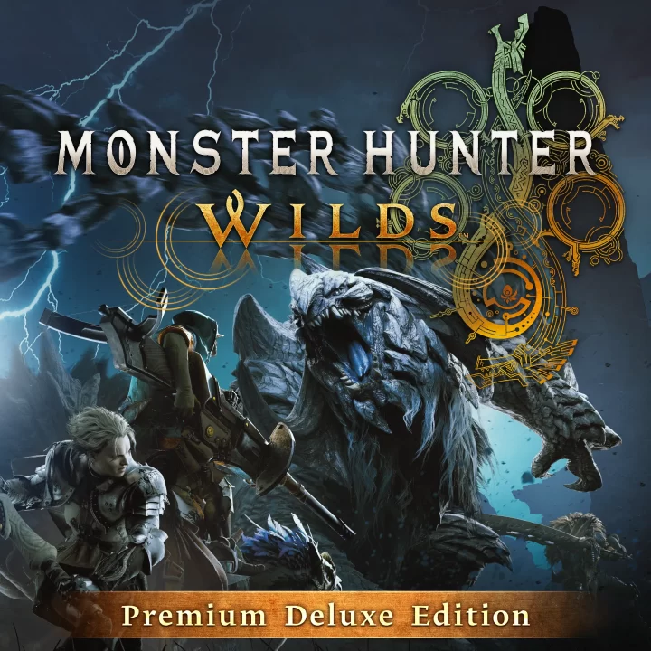 Monster Hunter Wilds Cover Art Digital Premium Deluxe Edition