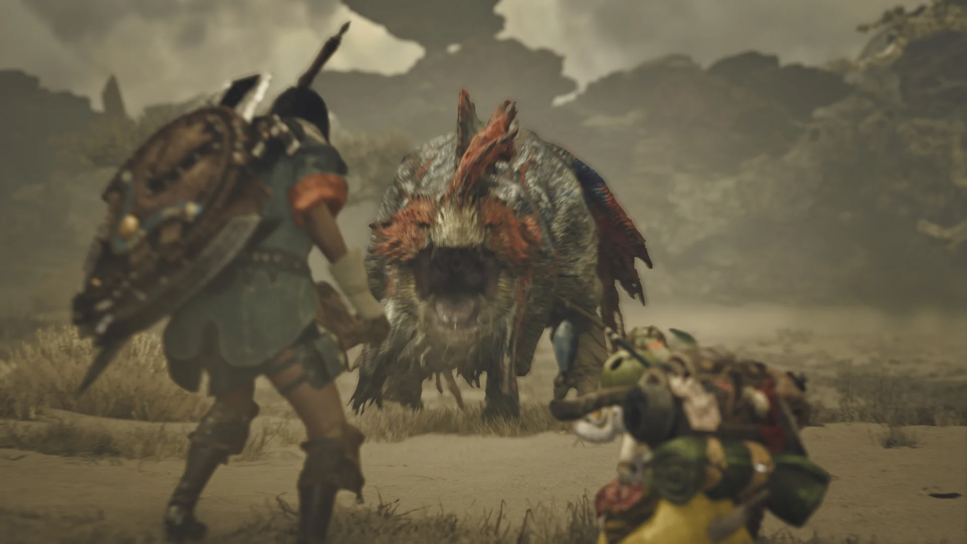 A screenshot of Monster Hunter Wilds.