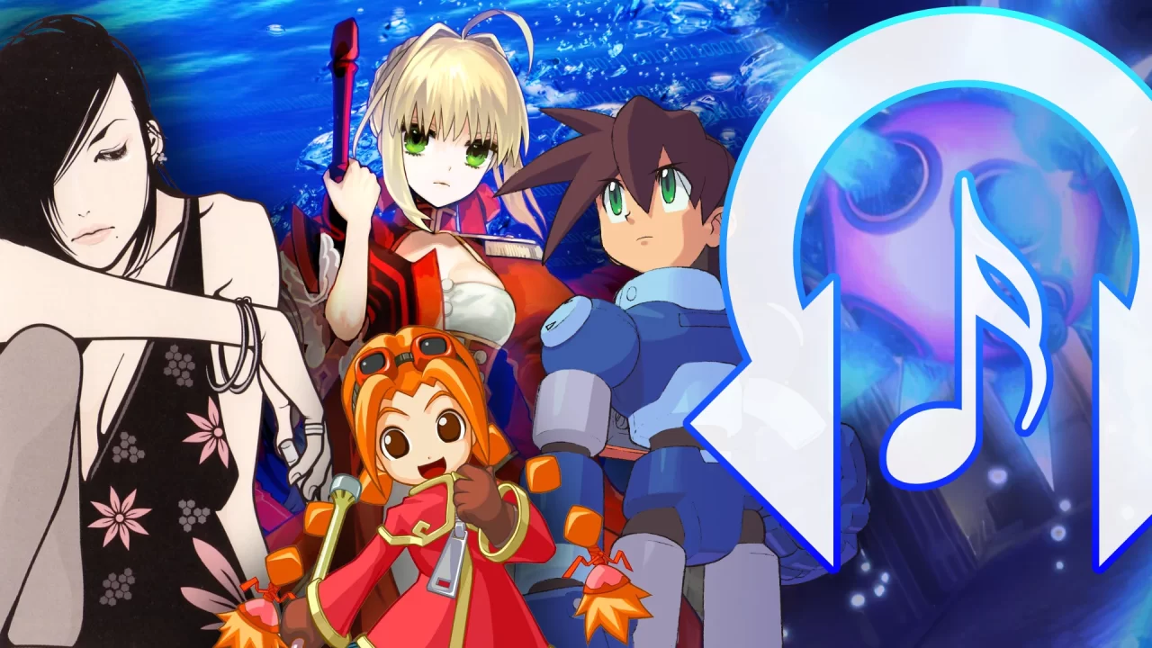 Rhythm Encounter 141 Sony PSP RPG Music with art from Gurumin, Mega Man Legends 2, Fate Extra, and Anata wo Yurusanai